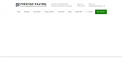 Desktop Screenshot of prestigepavingyork.co.uk